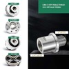 Alloy Steel Lathe Headstock Spindle Adapter 1in X 8TPI Male