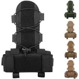 ACTIONUNION Tactical Airsoft Helmet Battery Pouch Counterweight Pouch (Black)