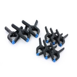 Modelcraft 9-Piece Nylon Grip Clamps Set, 50mm & 75mm