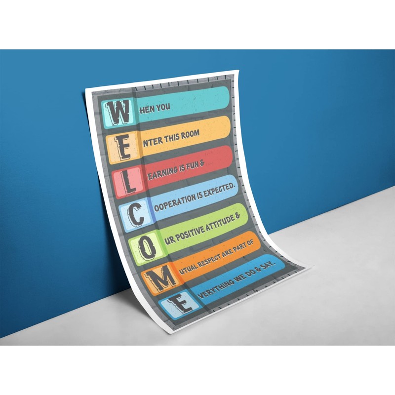 Classroom Poster for Motivation and Inspiration | Teacher Decor for