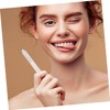 NOLITOY Cepillo Labial Redondo Exfoliante Silicona Brillo Reutilizable Color Depurador