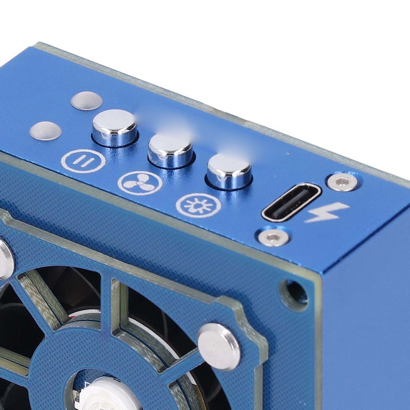 Solder Smoke Absorber Fan 10000RPM Multifunctional Soldering Cooling Fan with