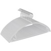 TIMMY Plastic Hangers 50 Pack No Shoulder Bump Suit Hangers