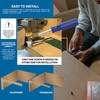 5 Pack Rok Hardware Soft Close Damper for Cabinet Doors/Compact/SoftClose