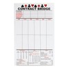 Best Paper Greetings Contract Bridge Score Pads with Scoring Rules