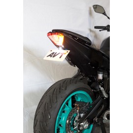 AVT MT07 Fender Eliminator Kit 2021-2024 MT-07 - Integrated Turn Signals Tail Light