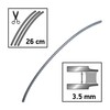 OREGON 111115E Flexi Blades, Pasta Type, 1.4 x 10.2 inches