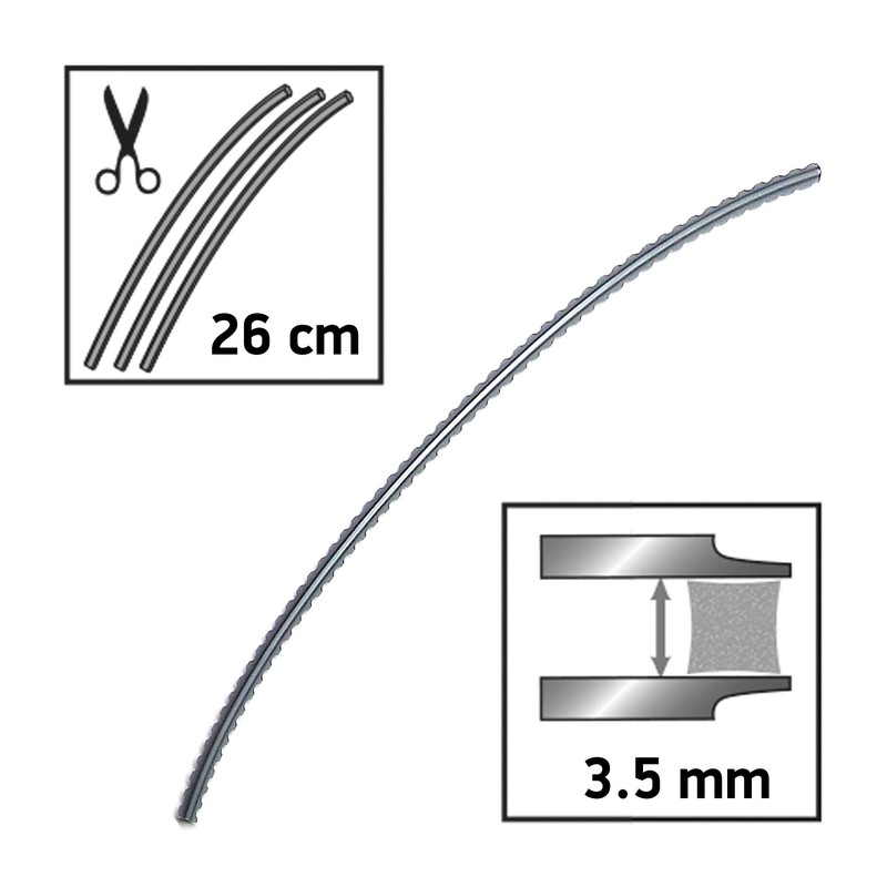 OREGON 111115E Flexi Blades, Pasta Type, 1.4 x 10.2 inches