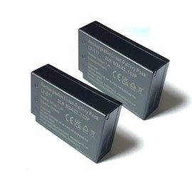AOLIKES LP-E17 Battery 7.4v 1040mAh Rechargeable Batteries for Canon Battery Pack LP-E17, 2Pack