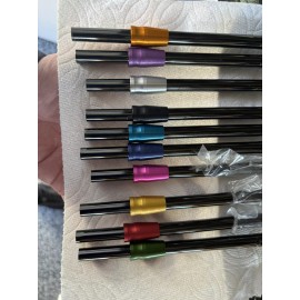 BGPCLOVER 3pc Golf Iron Ferrules Aluminum “4 Leaf Clover” 4.5g, .355/370 Shafts, USA Made