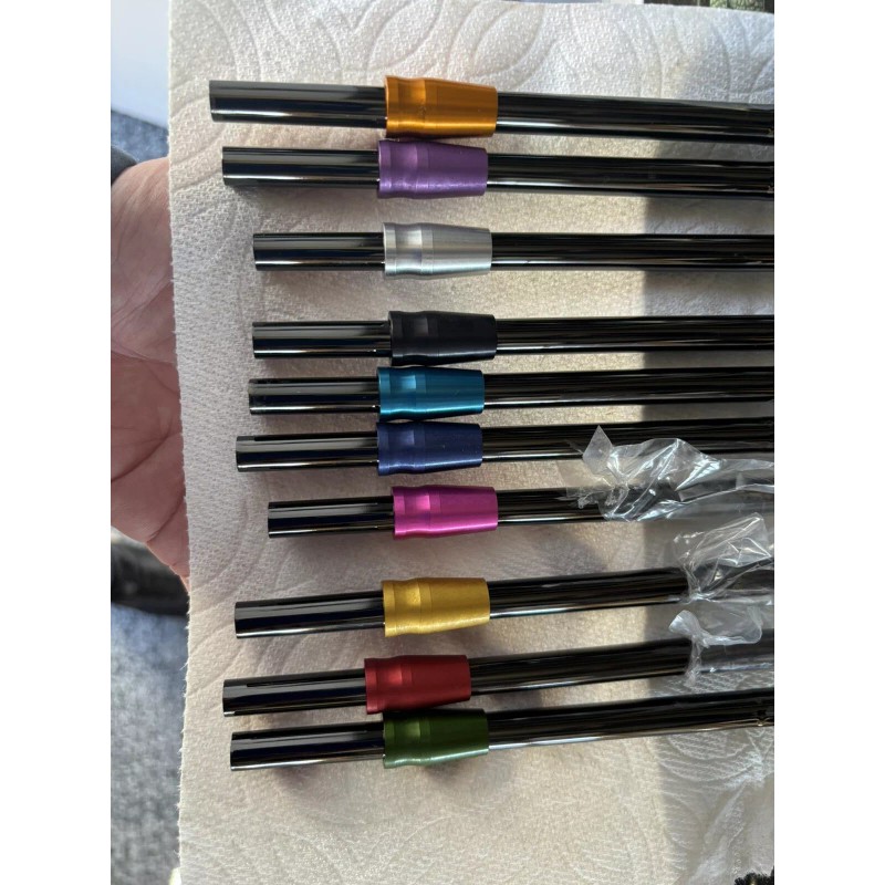 BGPCLOVER 3pc Golf Iron Ferrules Aluminum “4 Leaf Clover” 4.5g,