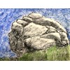 Alex Mac Shop Original ACEO Drawing Stone Rock Landscape Nature