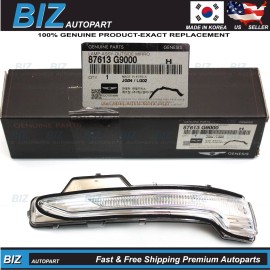 Genesis Genuine Turn Signal Lamp LEFT Driver Side for 2019-2025 Genesis G70 87613-G9000