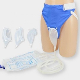 Urinals for patients, men, women, elderly, leak-proof auxiliary panties Blue/Women's