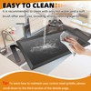 Carbon Steel Griddle Pan, Double Burner Flat Top Grill Plate