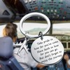 FUSTMW Airplane Keychain Pilot Gifts Flight Attendant Graduation Gifts Aviation