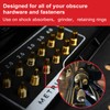 ALWALKEE 25-Piece Pin Wrench Set with Case, Precision Spanner Wrench