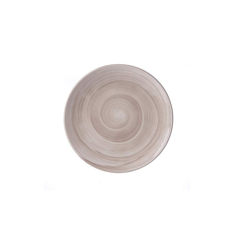 Flirt by R&B 745.023 Dinner Plate Round Ceramic Brown White