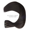 WENNALIFE Clip-In Real Hair Extensions, 70 g, 7 Pieces, 45