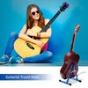 MUSO Acrylic Guitar Floor Stand, A-Frame Easy Assemble and Stable