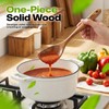 AIUHI Teak Corner Spoon, 100% Solid Teak Wooden Corner Spoon