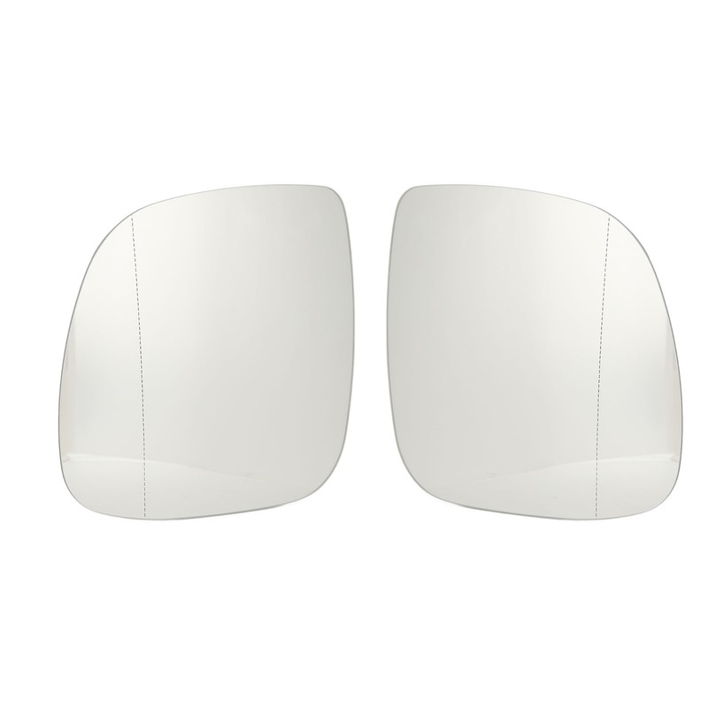 1Pair Heated Side Mirror Glass 7H1857521N Anti Fog and Frost