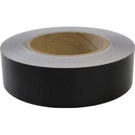 Universal Premium One Inch Solid Stripe Auto Truck Customizing - TFX 01316061-1" x 50' - 061 - Black