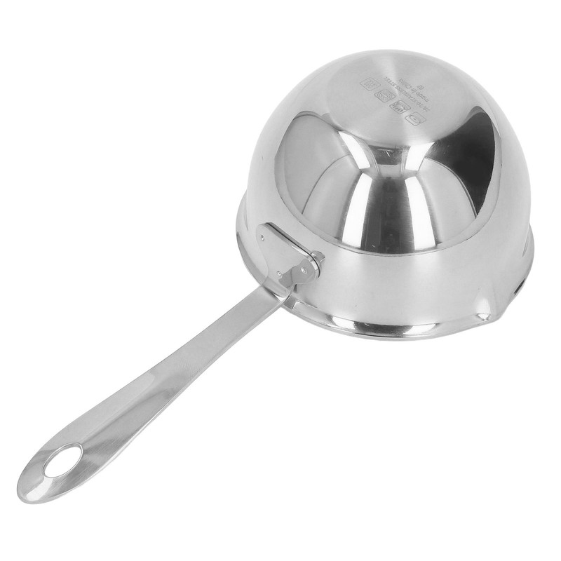 Stainless Steel Saucepan Professional Home Cooking Sauce Pan with Pour
