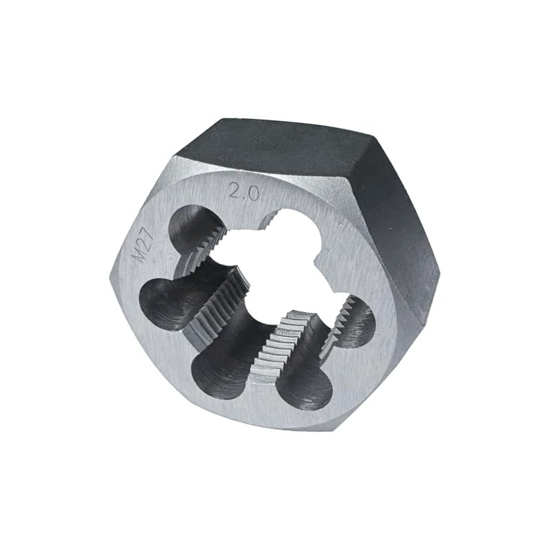 Yamesh M27 x 2 hexagonal de acero para mano derecha