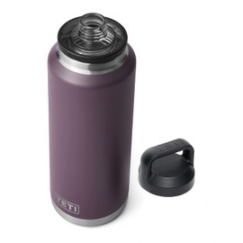YETI Rambler 46 oz Bottle, Leakproof, Vacuum Insulated, Stainless Steel with Chug Cap, Nordic Purple