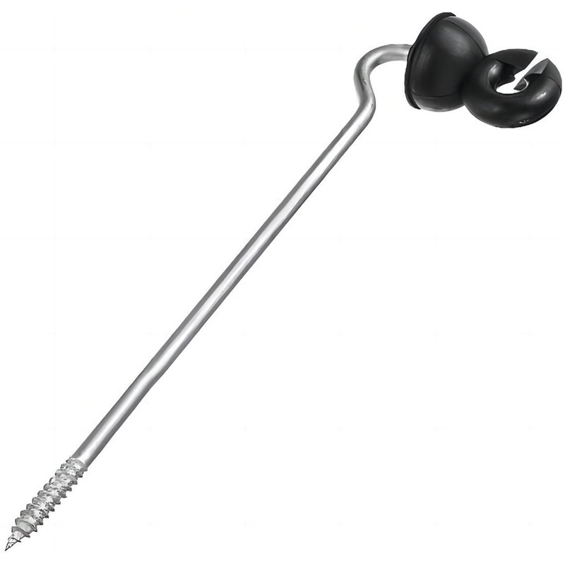 RiteFENCE Electric Fencing Offset Long Distance Goose Neck Screw-in Ring