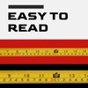 LICHAMP Tape Measure 30-Foot, 2 Pack Bulk Easy Read Measuring