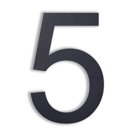 nanlyiau 8in Floating House Numbers House Number Sign Outside Made of SUS 304 dark gray Door Number Stainless Steel House Numbers Floating Appearance Address Numbers(7016 8in5)