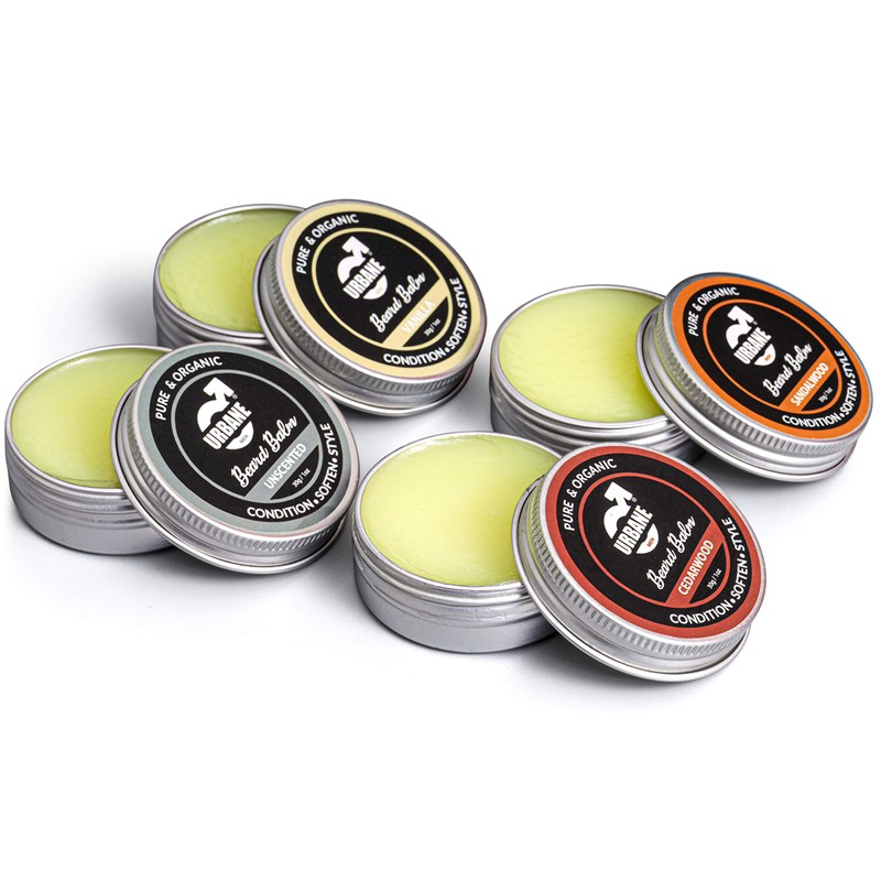 Urbane Men Beard Balm Pack of 4 – Premium Beard