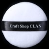 Craft Shop CLAN 2 Powder Puff and 1 Puff Case