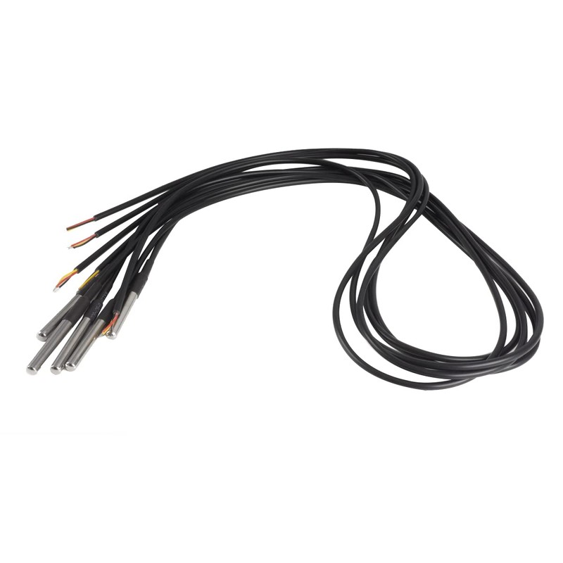 Beenlen Waterproof DS18B20 Temperature Sensor, Digital Temperature Thermal Cable Temperature