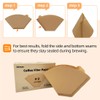 Coffee Filters 2, 2 Coffee Filters Cone, Unbleached Paper Coffee