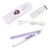 HuGuWdy Mini Hair Straightener，2 in 1 Straight and Curly 100-240V
