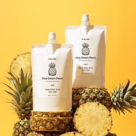 (Genuine) Pineapple scented down perm agent Pine down perm hard, 1 piece, 500ml / (정품)파인애플 향 다운펌제 파인다운펌 하드, 1개, 500ml