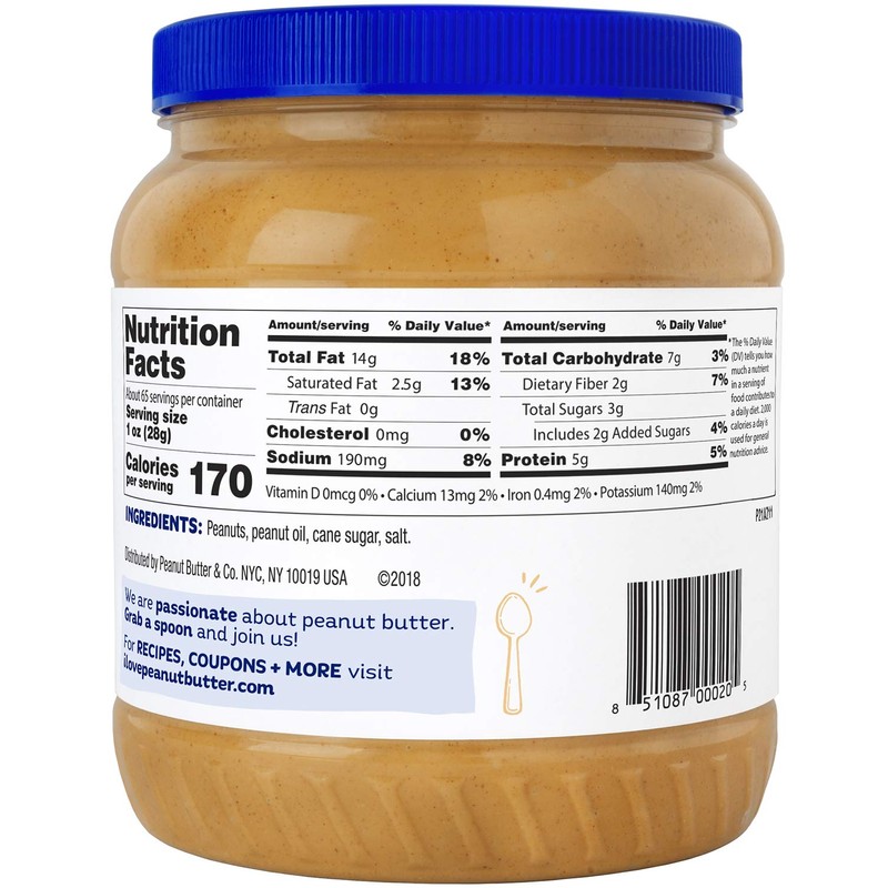 Peanut Butter & Co. Peanut Butter Sauce, for Smoothies Shakes