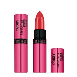 DEBBY Kiss My Lips Shine 07 Tulip Red Lipstick Make-Up Lips