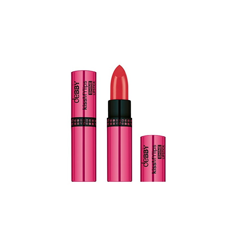 DEBBY Kiss My Lips Shine 07 Tulip Red Lipstick Make-Up