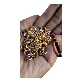 Bead It Wear It Love It 10 Stainless Steel Hair Beads for Loc Braids Twist and Natural Hair, Loc Beads, Dreadlock Hair Accessories, Loc Jewelry (5mm, Copper)