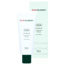 Dr.G 닥터지 레드 블레미쉬 시카 S 크림 2X 70ml x 2개 강력진정 병풀크림 Dr.G Red Blemish Cica S Cream 2X 70ml x 2pcs Powerful Soothing Centella Cream [Red Blemish Cica S Cream 2X 70ml x 2 pieces]