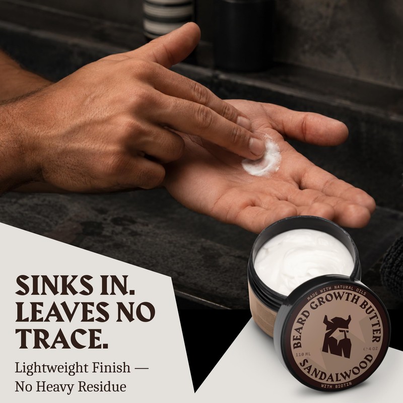 Striking Viking Beard Butter with Biotin for Men – 4
