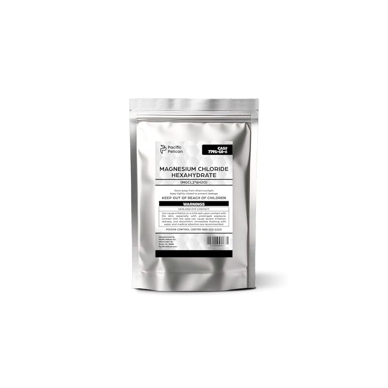Pacific Pelican Magnesium Chloride Hexahydrate (MgCl2·6H2O) - Chemical (3lb)