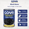 Goya Foods Black Beans, 15.5 Ounce (Pack of 8)