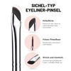 EIGSHOW Eyeliner Brush, Crescent Eyeliner Brush, Fine Angled Ultra Thin