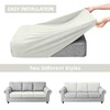 AIAMIXO Stretch Couch Cushion Covers Sectional Durable Seat Cushion Sofa