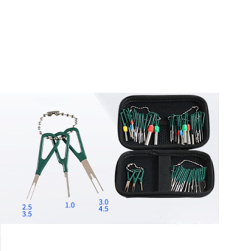 Naisfei 59 Pcs Terminal Removal Tool Kit for Car, Cable